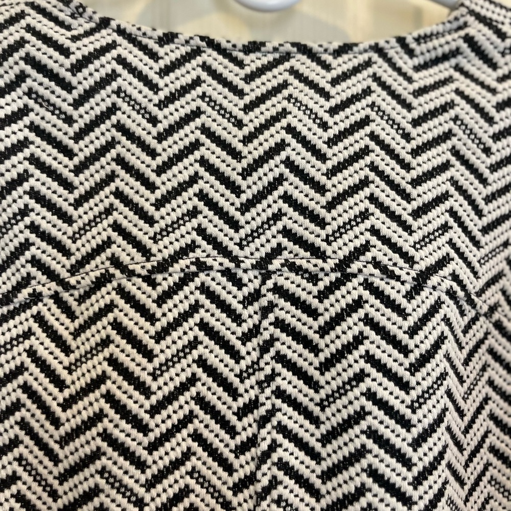 CHICO’S chevron knit jacquard jacket/coat - Picture 13 of 15